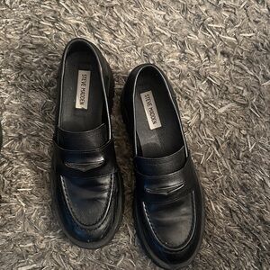 Steve Madden Classic Black Men's Slip-Ons